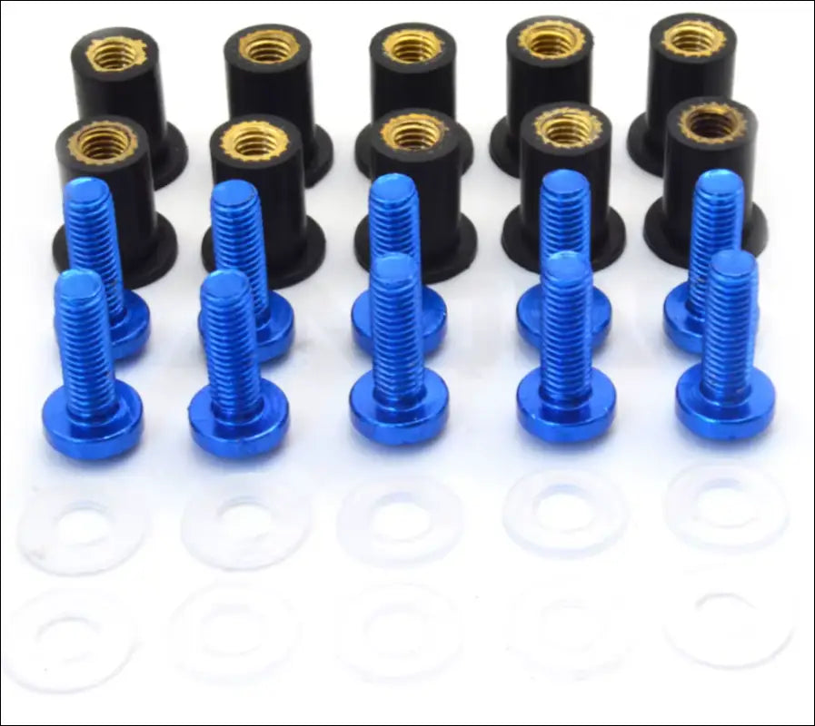 10-teiliges Schrauben-Set für Yamaha YZF-R15/R25/R125/R6/R1M | Windschutzscheiben Befestigungsschrauben