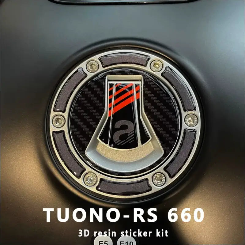 3D Epoxy Tankpad Schutzaufkleber für Aprilia RS 660 (2023) | Rutschfeste Tankfolie