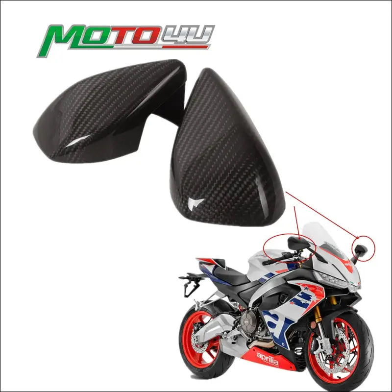 Aprilia RS660 Echte Carbonfaser Spiegelabdeckungen