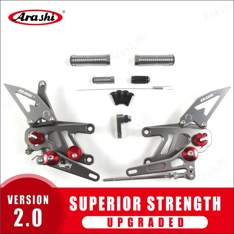 Aprilia RSV4 1100 2015-2020 Fußrastenanlage - Gray with GP Shift