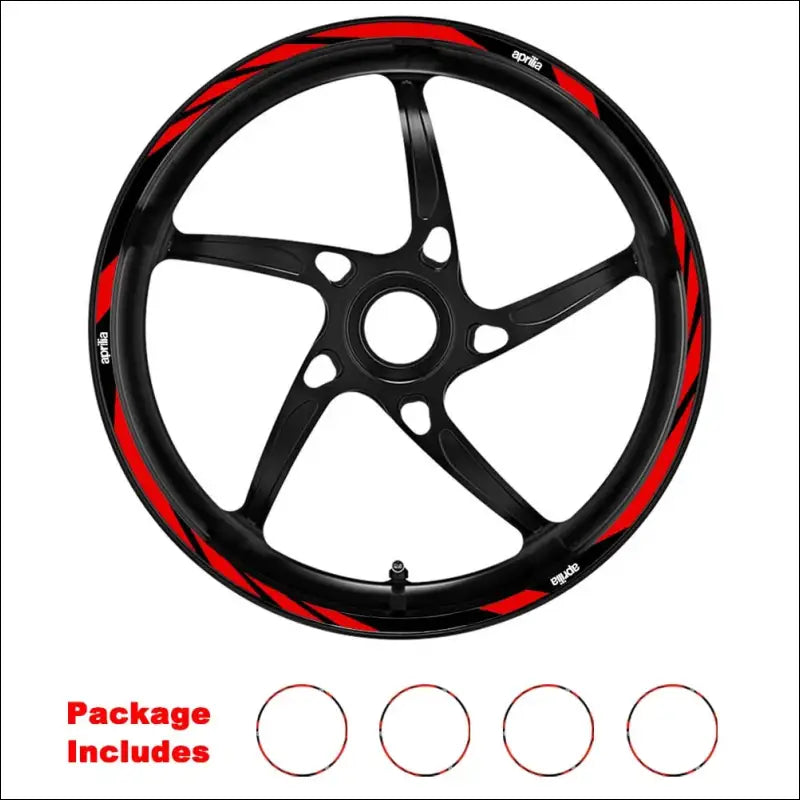 Aprilia RSV4 Felgenaufkleber - 004 17 Inch
