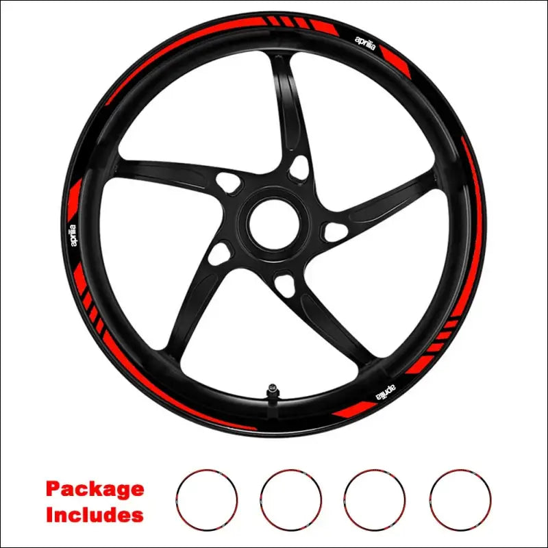 Aprilia RSV4 Felgenaufkleber - 005 17 Inch