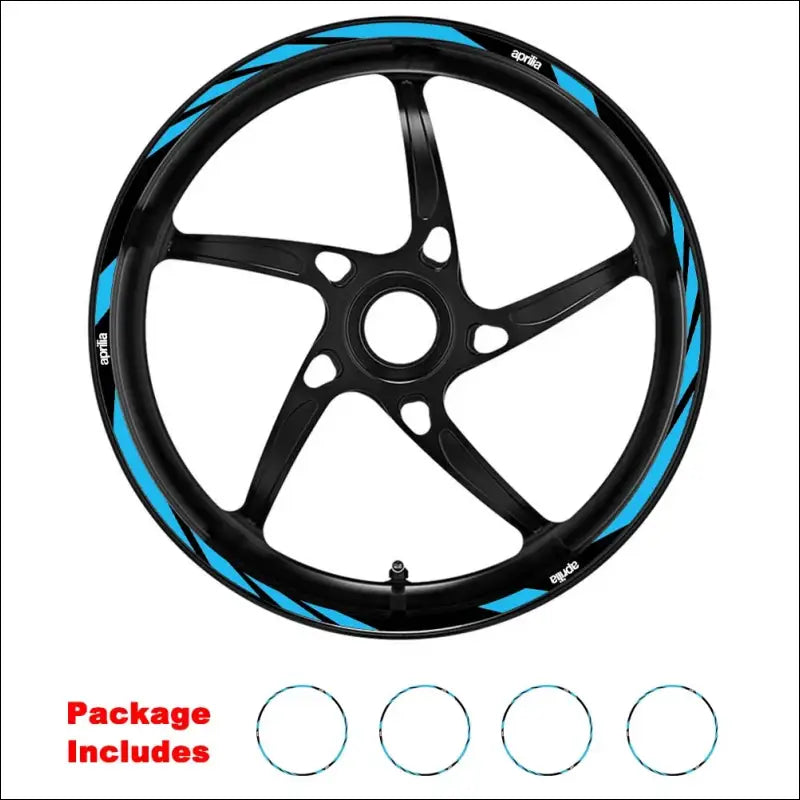 Aprilia RSV4 Felgenaufkleber - 012 17 Inch