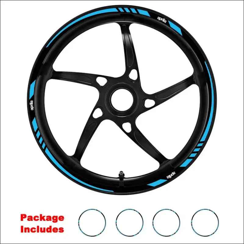 Aprilia RSV4 Felgenaufkleber - 013 17 Inch