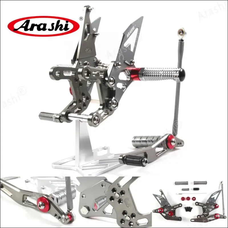Arashi CNC-verstellbare Fußrasten für Yamaha YZF-R1 (2009-2014)