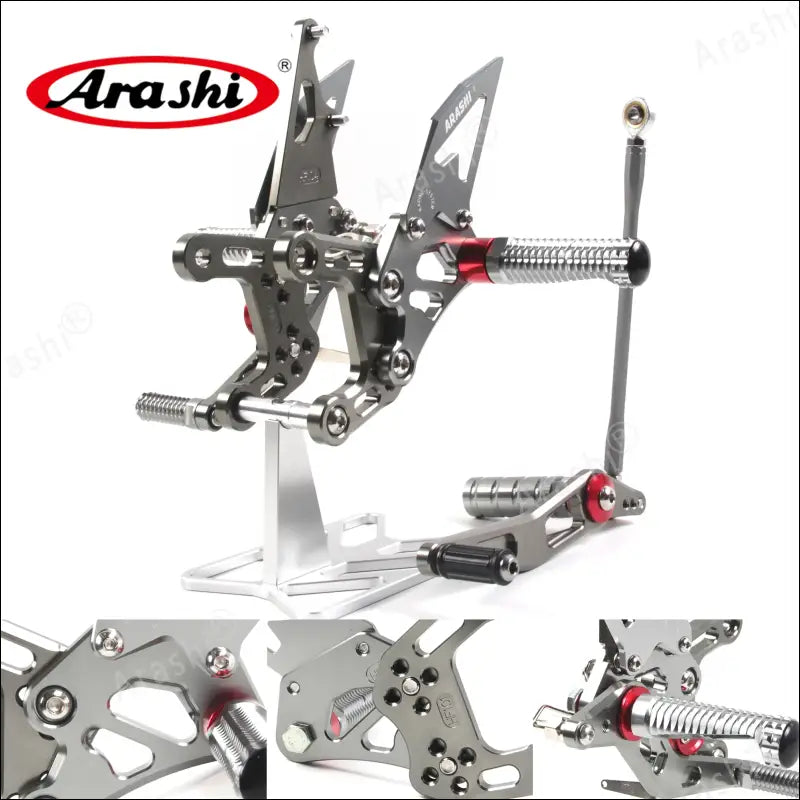 Arashi CNC-verstellbare Fußrasten für Yamaha YZF-R1 (2009-2014)