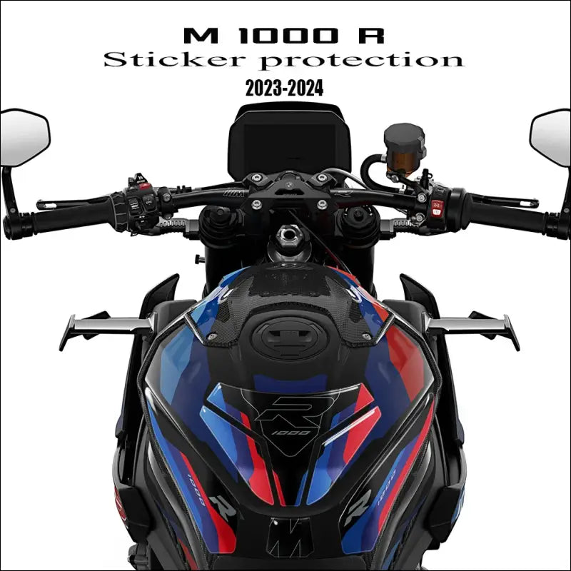 BMW M1000R S1000R 3D-Gel-Tankpad Schutzfolie
