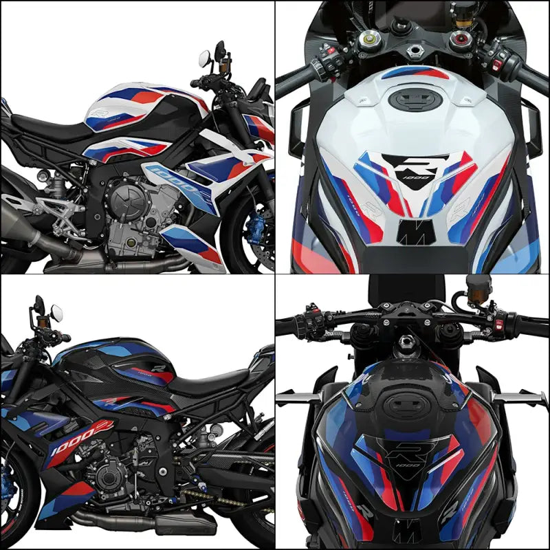 BMW M1000R S1000R 3D-Gel-Tankpad Schutzfolie