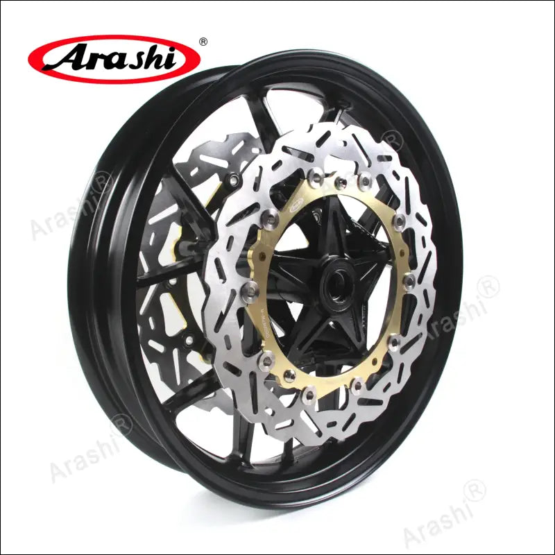 BMW S1000RR 2009-2018 Felge Gold - Black Rim Gold Disc