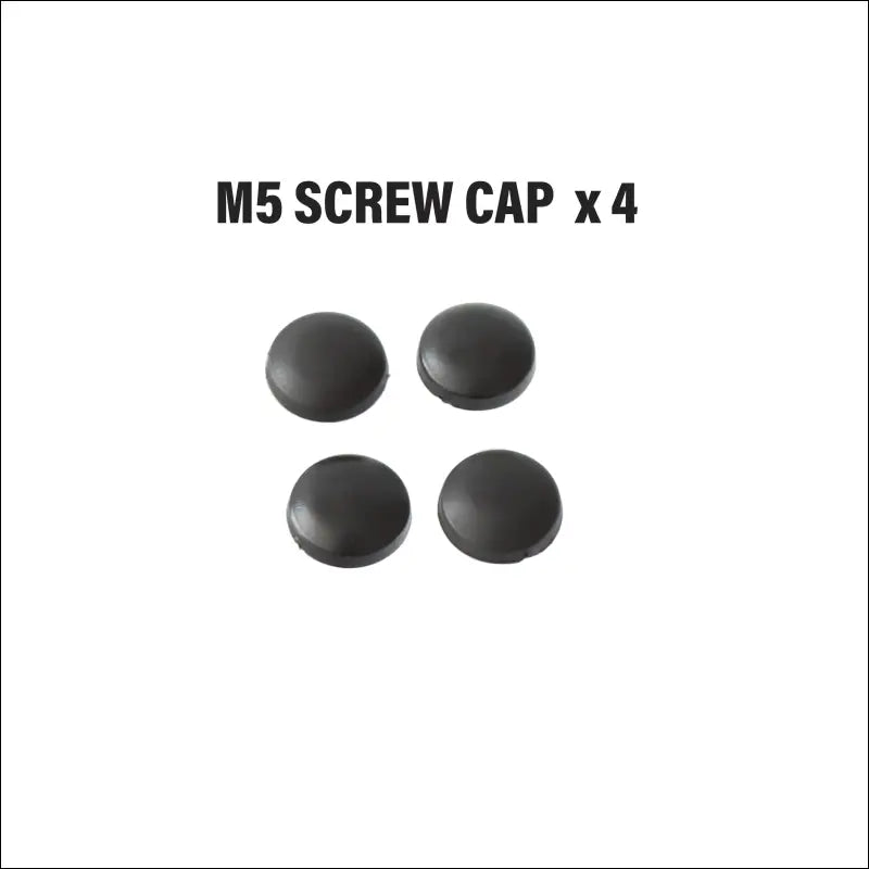 BMW S1000RR 2010-2018 Winglet Carbon / ABS Carbon Optik - M5 screw cap x 4
