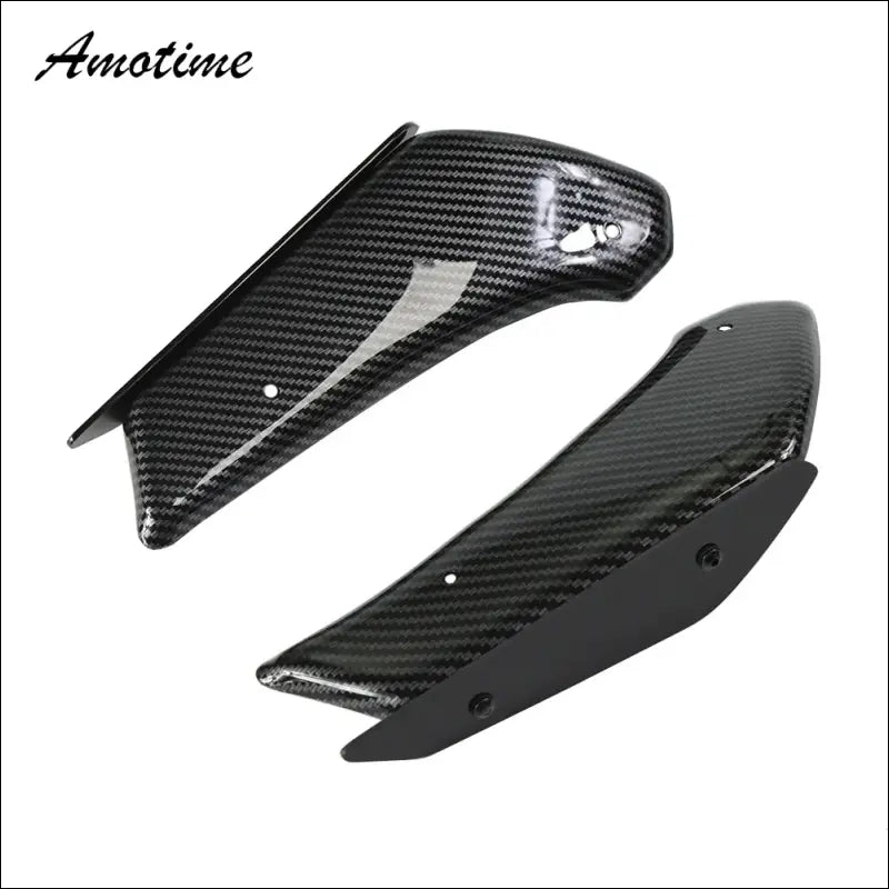 BMW S1000RR 2010-2018 Winglet Carbon / ABS Carbon Optik - Carbon Pattern Black