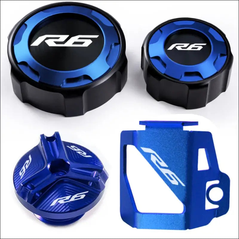 Bremsflüssigkeitsdeckel für Yamaha YZF-R6 (2010–2023) - A set blue