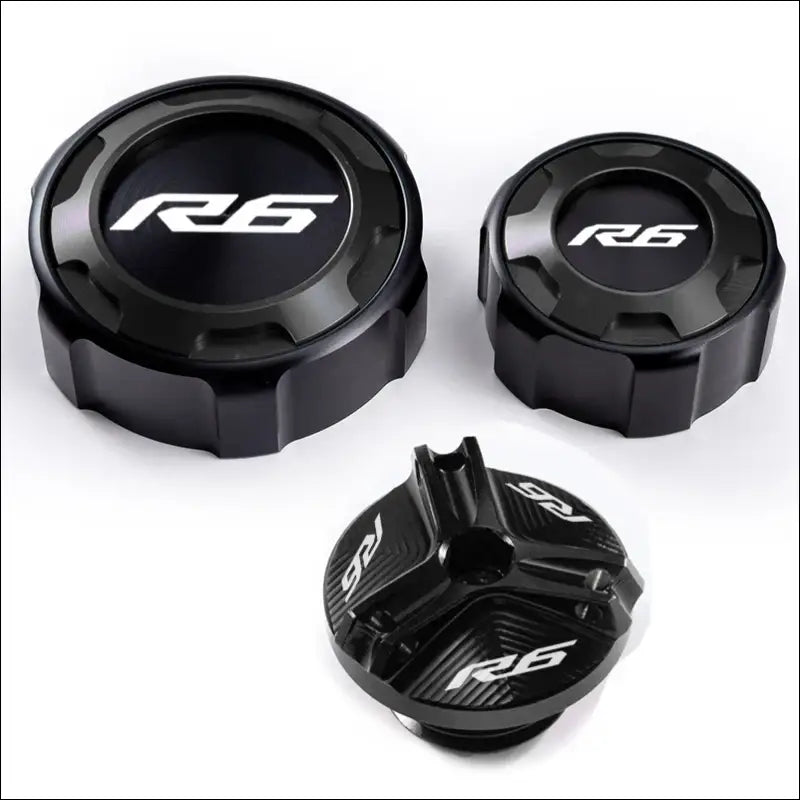 Bremsflüssigkeitsdeckel für Yamaha YZF-R6 (2010–2023) - Three black