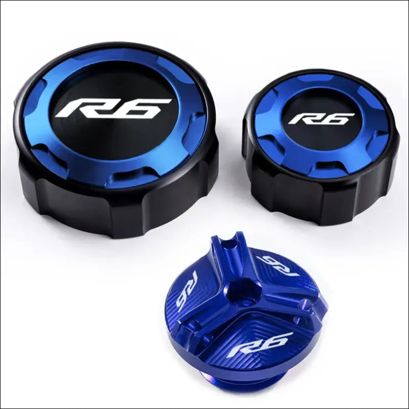 Bremsflüssigkeitsdeckel für Yamaha YZF-R6 (2010–2023) - Three blue