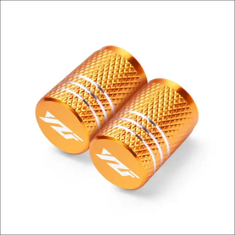 CNC-Aluminium Ventil-Kappen für Yamaha YZF R3 R25 R6 R1 R125 - 2Pcs Gold