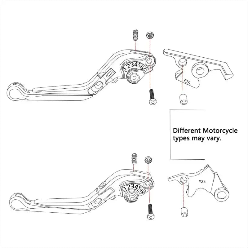 CNC-Brems- und Kupplungshebel mit Lenkergriffen für Yamaha YZF-R1 (1998-2003)