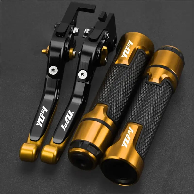 CNC-Brems- und Kupplungshebel mit Lenkergriffen für Yamaha YZF-R1 (1998-2003) - YZFR1 1999-2003 8