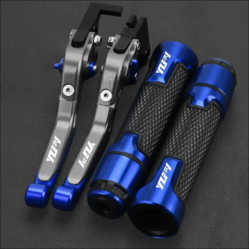 CNC-Brems- und Kupplungshebel mit Lenkergriffen für Yamaha YZF-R1 (1998-2003) - YZFR1 1999-2003 13
