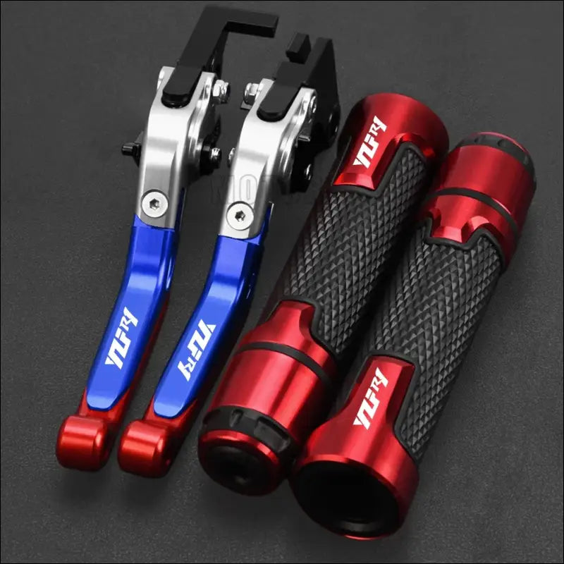 CNC-Brems- und Kupplungshebel mit Lenkergriffen für Yamaha YZF-R1 (1998-2003) - YZFR1 1999-2003 14