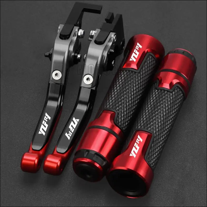 CNC-Brems- und Kupplungshebel mit Lenkergriffen für Yamaha YZF-R1 (1998-2003) - YZFR1 1999-2003 12