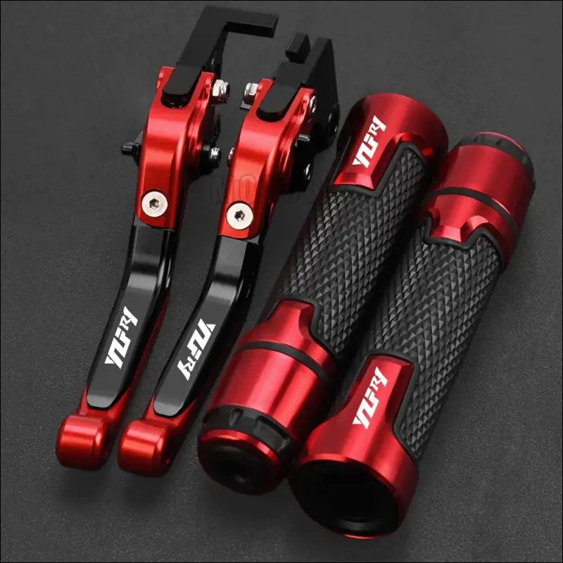 CNC-Brems- und Kupplungshebel mit Lenkergriffen für Yamaha YZF-R1 (1998-2003) - YZFR1 1999-2003 1