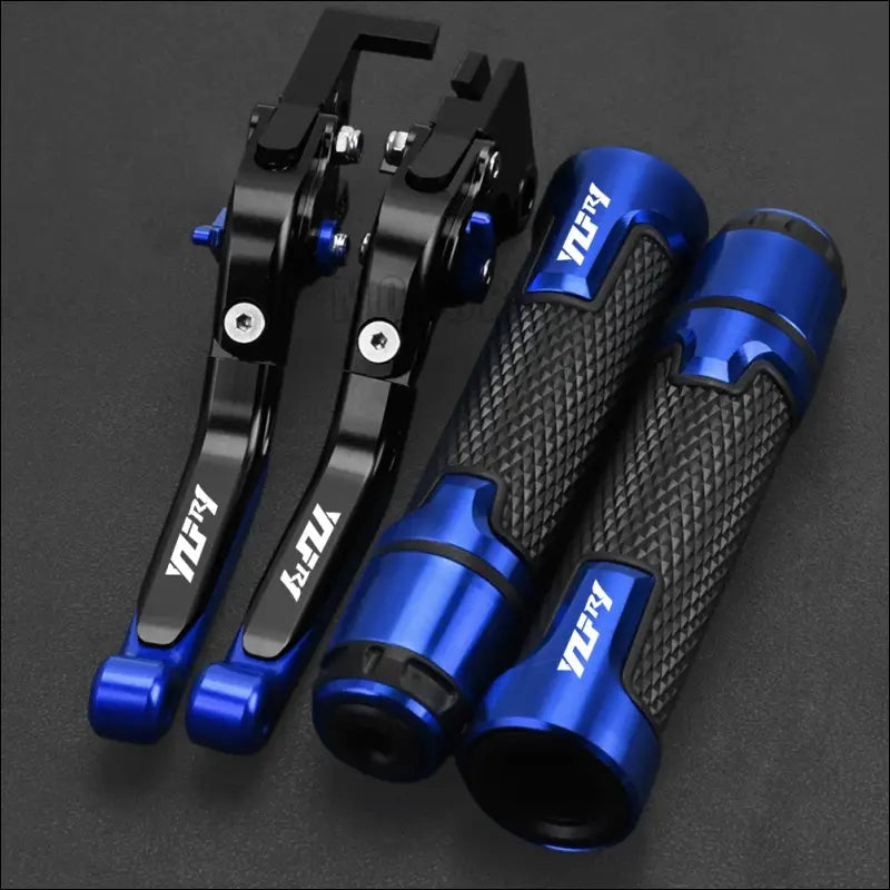 CNC-Brems- und Kupplungshebel mit Lenkergriffen für Yamaha YZF-R1 (1998-2003) - YZFR1 1999-2003 11