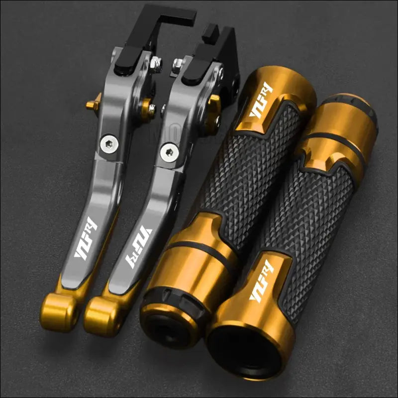 CNC-Brems- und Kupplungshebel mit Lenkergriffen für Yamaha YZF-R1 (1998-2003) - YZFR1 1999-2003 10