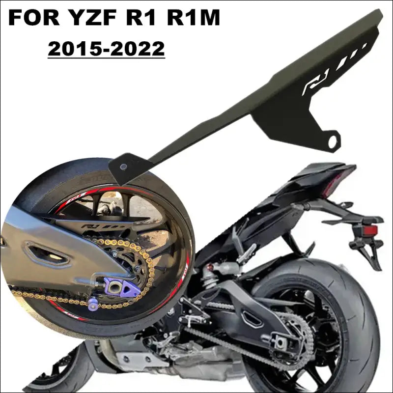 CNC Kettenschutz Yamaha YZF-R1 R1M Baujahre 2015-2022
