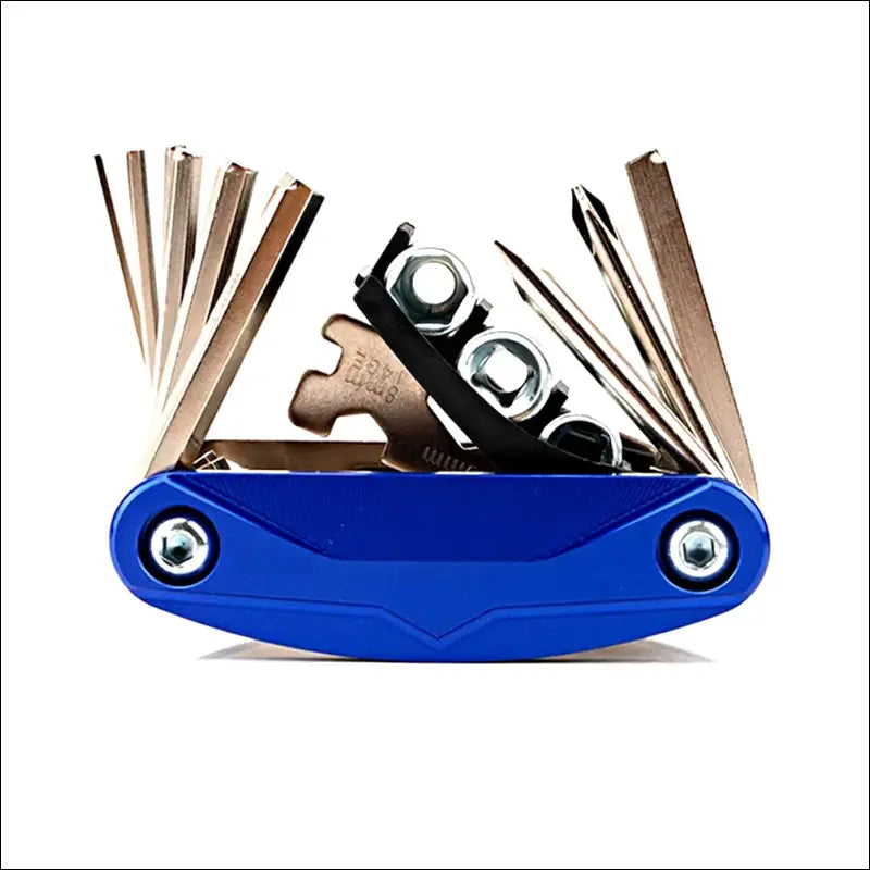 CNC Motorrad Multi Tool Schraubendreher Set Honda CBR CB - Blue-Nologo