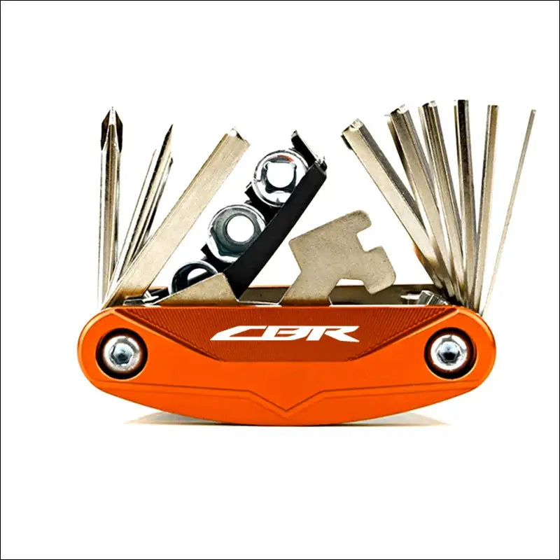 CNC Motorrad Multi Tool Schraubendreher Set Honda CBR CB - Orange-CBR