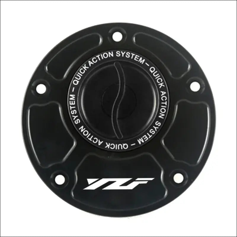 CNC-Tankdeckel für Yamaha YZF-R1/R1M/R3/R6/R7 | Keyless Racing Benzinverschluss - YZF-Black