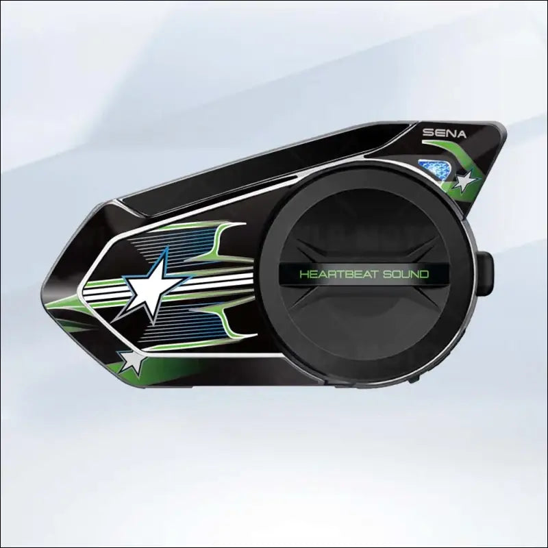 Dekoraufkleber für SENA 50S Motorrad-Headset | Farbige Schutz-Sticker für Helm-Kopfhörer - 3M Decal 002