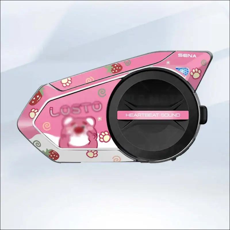 Dekoraufkleber für SENA 50S Motorrad-Headset | Farbige Schutz-Sticker für Helm-Kopfhörer - 3M Decal 029