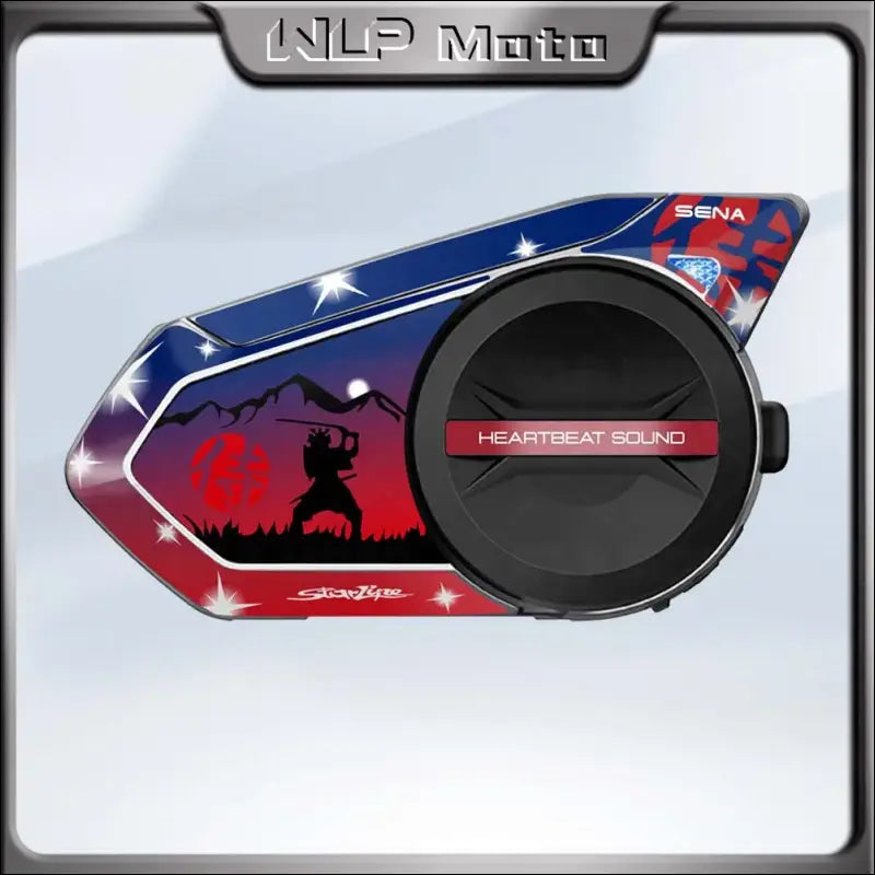 Dekoraufkleber für SENA 50S Motorrad-Headset | Farbige Schutz-Sticker für Helm-Kopfhörer