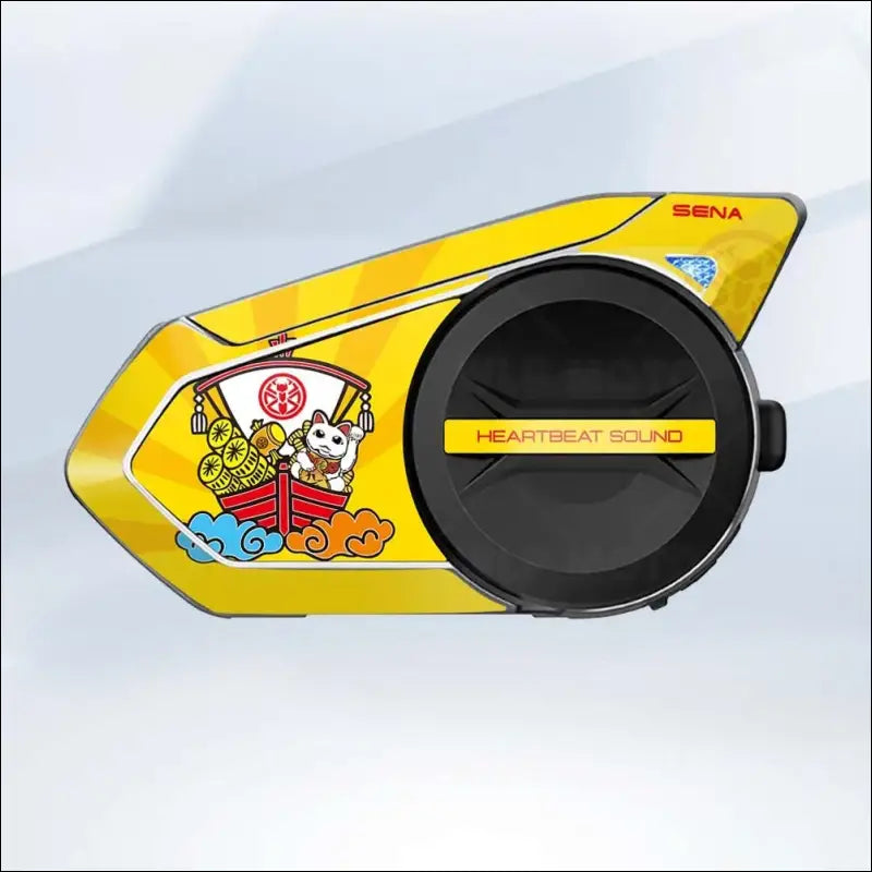 Dekoraufkleber für SENA 50S Motorrad-Headset | Farbige Schutz-Sticker für Helm-Kopfhörer - 3M Decal 019