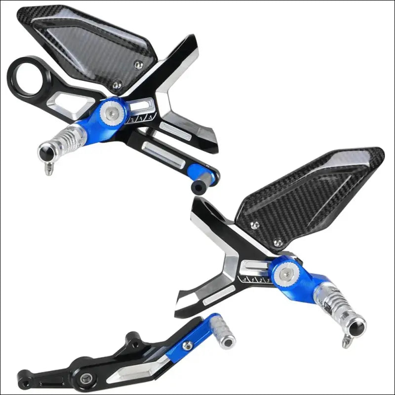 Einstellbare Motorrad-Fußrastenanlage für BMW S1000RR (2019–2024) und M1000RR (2021–2024) - Lavender