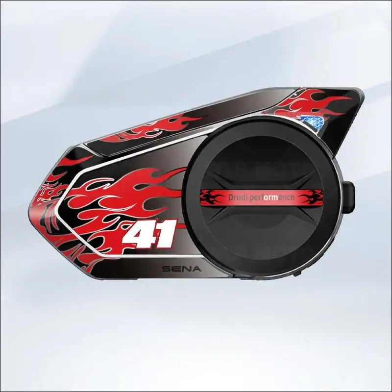 For SENA 50S sena 50s Motorcycle Helmet Headphone Stickers Decoration Decals Colorful Earphone Protective Decals