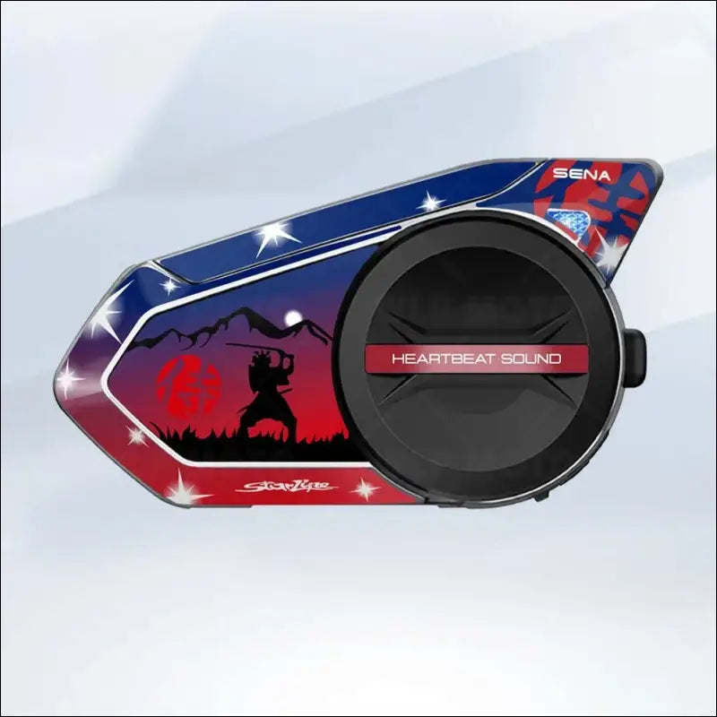 For SENA 50S sena 50s Motorcycle Helmet Headphone Stickers Decoration Decals Colorful Earphone Protective Decals