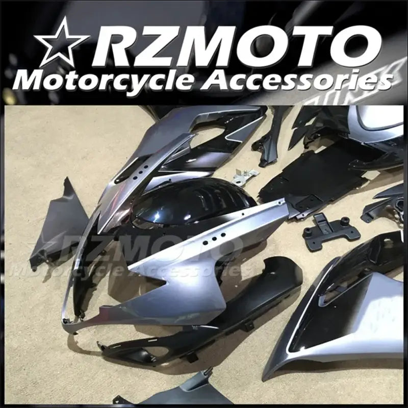 GSX-R1000 K5 2005-2006 Verkleidung ABS Schwarz Grau - 1