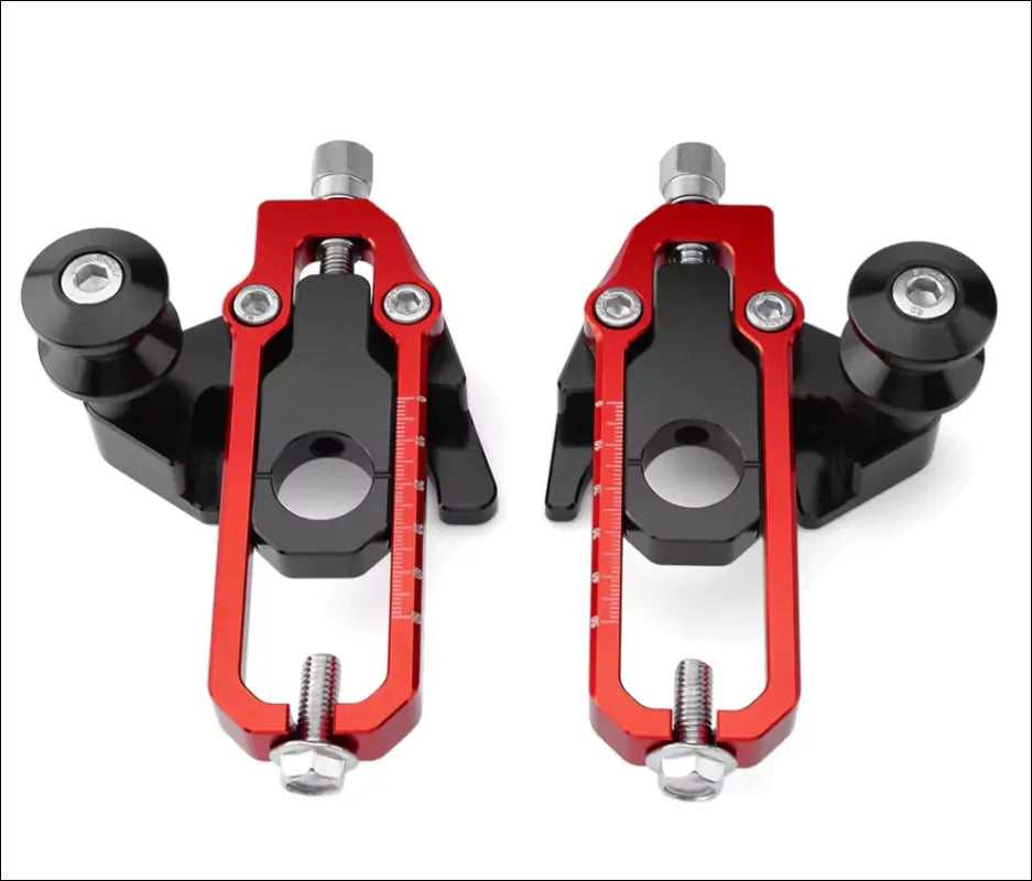 Honda CBR650R 2019-2020 Kettenadjuster Spool Spannern Präzise Kettenspannung - Red