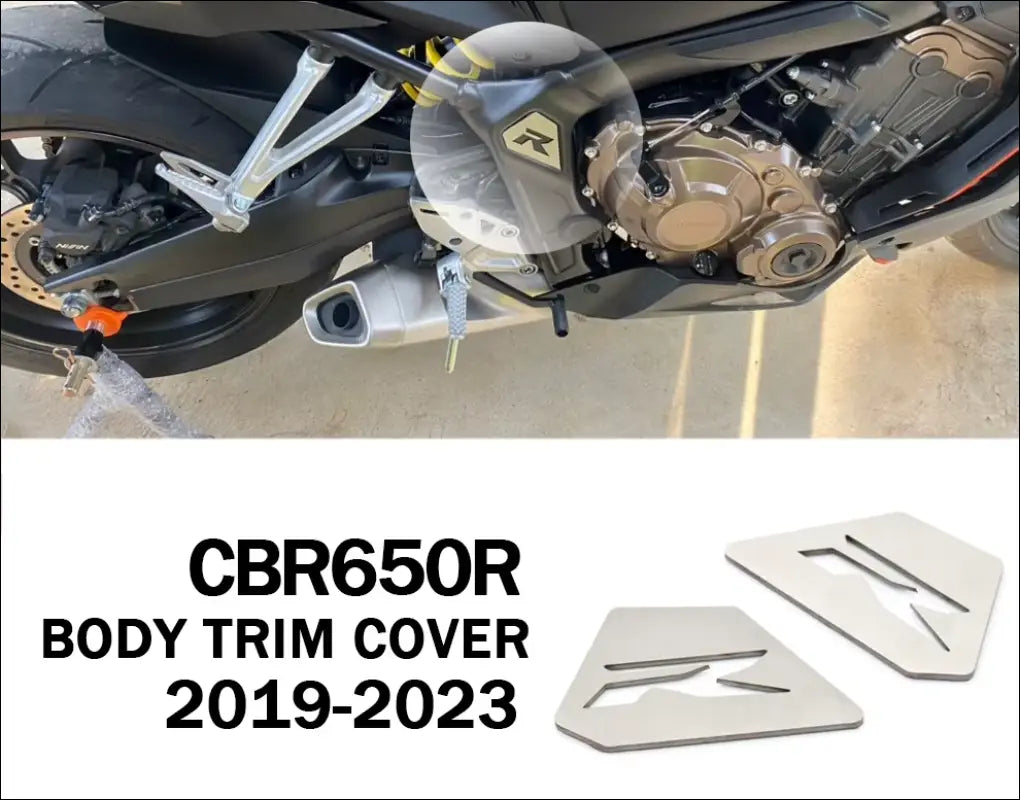 Honda CBR650R CB650R Rahmenverkleidung 2018-2023 Silber - silvery / Standort