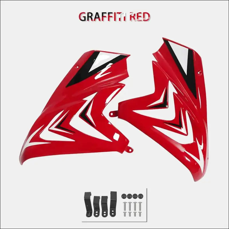 Honda CBR650R Seitliche Verkleidung Frame Spoiler - Graffiti Red