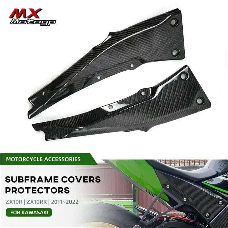 Kawasaki Ninja ZX-10R Carbon Fiber Abdeckungen Sitzbereich