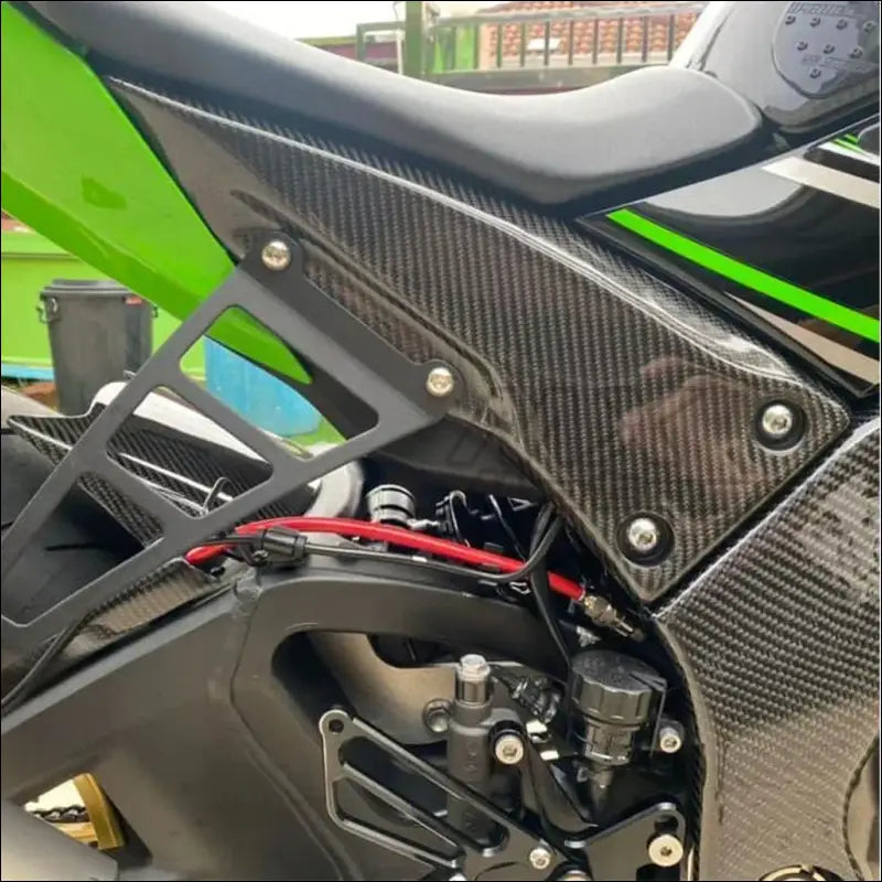 Kawasaki Ninja ZX-10R Carbon Fiber Abdeckungen Sitzbereich