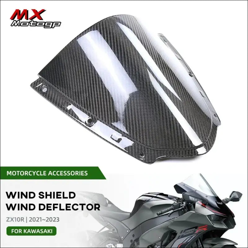 Kawasaki Ninja ZX-10R Carbonfaser Windscreen 2021 2024