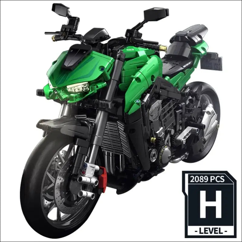 Kawasaki Z1000 Motorrad Bausatz Hochwertigen Technic MOC - 2089pcs no box