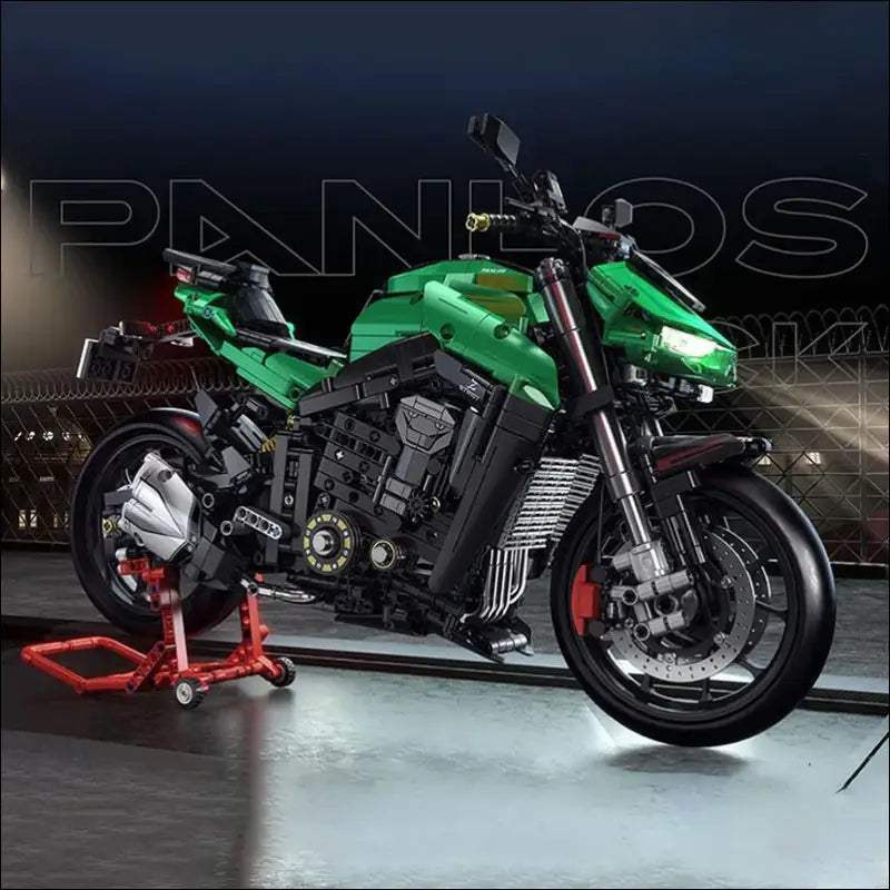 Kawasaki Z1000 Motorrad Bausatz Hochwertigen Technic MOC - 2089pcs no box