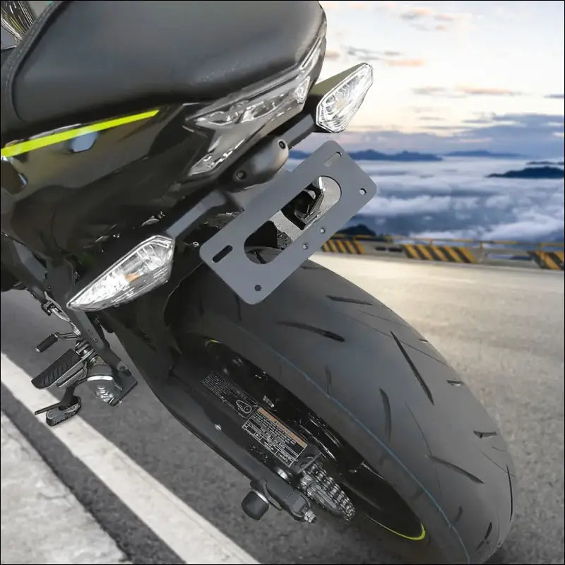 Kawasaki Z650 Ninja 650 Hochwertigen Kennzeichenhalter Sportliches Heck - black / Standard