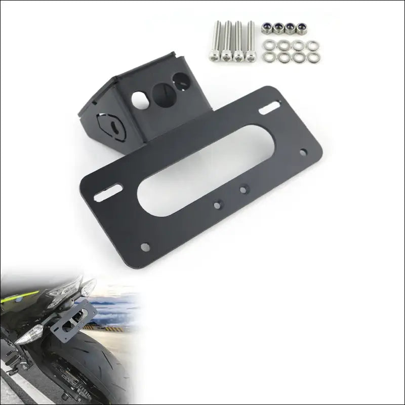 Kawasaki Z650 Ninja 650 Hochwertigen Kennzeichenhalter Sportliches Heck - black / Standard