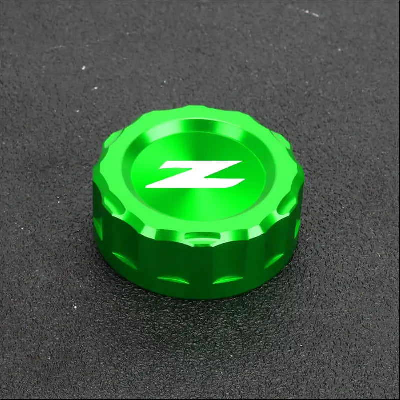 Kawasaki Z900 Bremsflüssigkeitsbehälter Deckel Hochwertigen Deckel - Green LOGO 1
